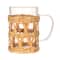 Hello Honey® 10oz. Clear Glass Mugs with Natural Woven Sleeves, 12ct.